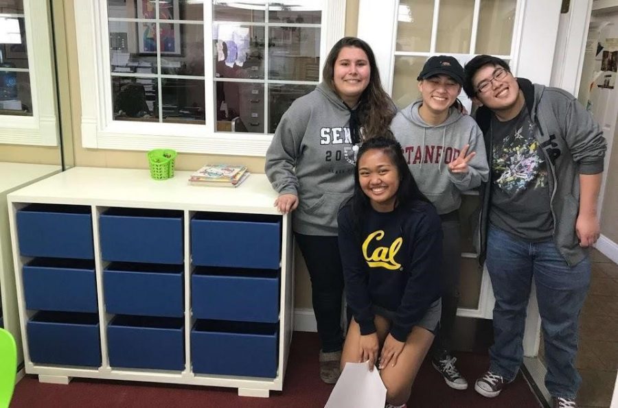 SEA serving their community through senior projects