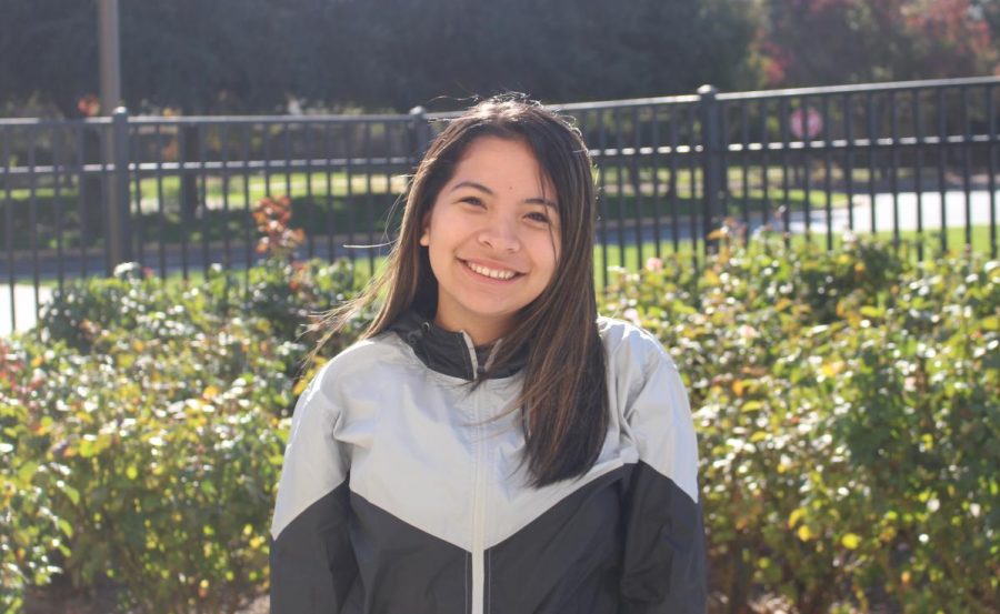 Tiffany Castrejon, a girls soccer player. Photo by Cristopher Marin