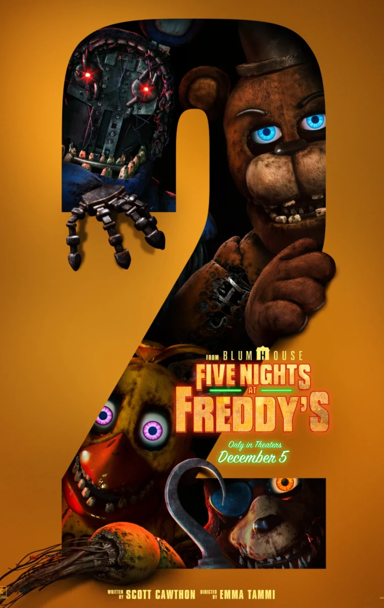 Credit: Five Nights at Freddy's 2 promotional poster by Blumhouse productions. 